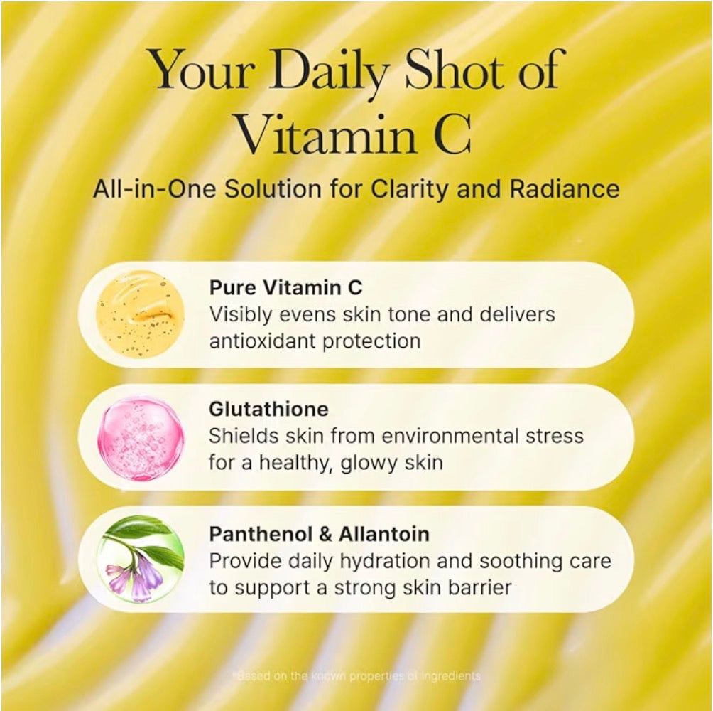 Arencia Vitamin C Booster    Serum with Glutathione, Niacinamide and Vitamin E for Glow Skin 1.01 fl oz