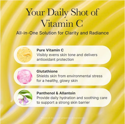 Arencia Vitamin C Booster    Serum with Glutathione, Niacinamide and Vitamin E for Glow Skin 1.01 fl oz